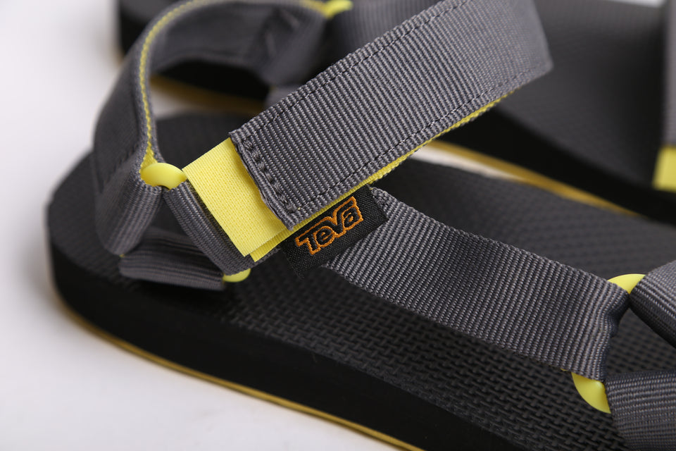 Teva Original Universal Sandals - Gris Jaune Noir