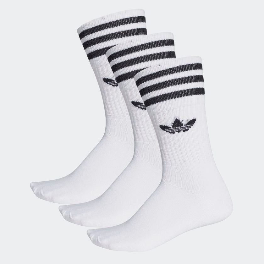 Adidas Solid Crew - Blanc