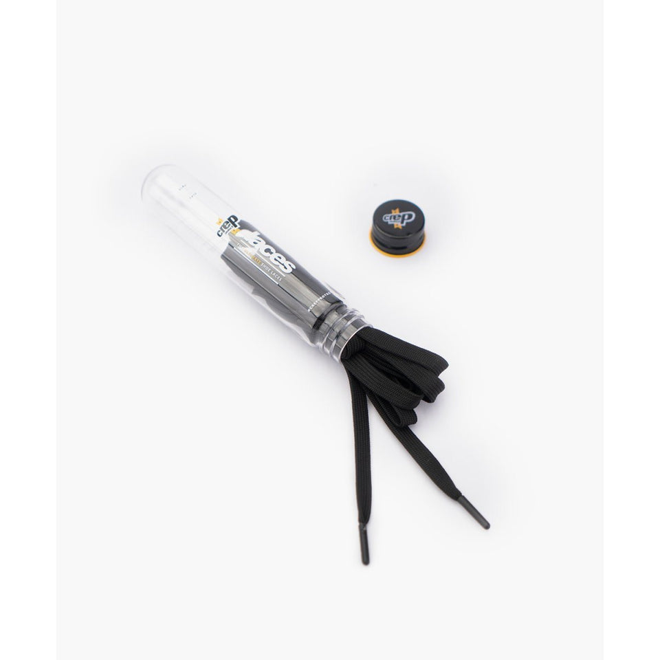 Crep Protect Laces Flat - Noir