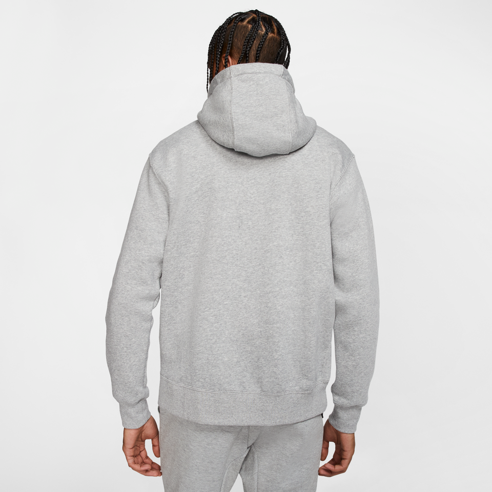 Nike Sportswear Club Fleece Full Zip Hoodie - Heather Grey