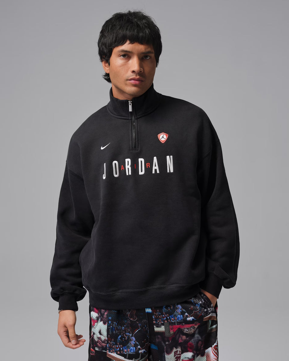 Jordan Flight Men's Graphic Fleece 1/4 - Noir