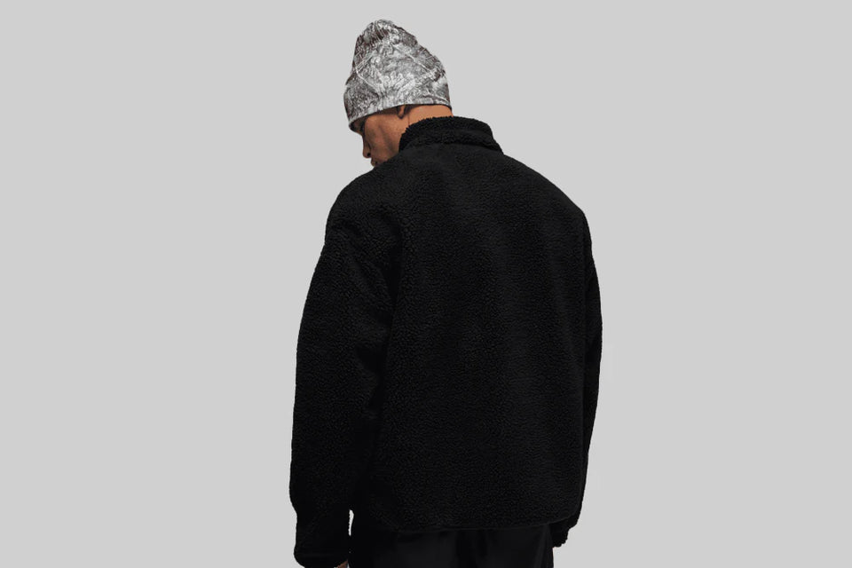 Jordan Flight Mountainside Faux Fur Jacket - Noir