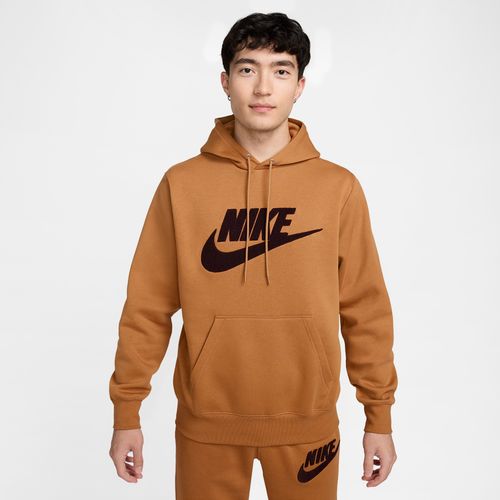 Nike Club Fleece Pullover Hoodie - Brun