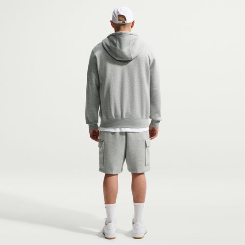 Nike Fleece Cargo Short - Heather Grey