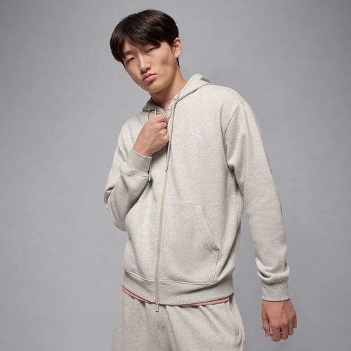 Jordan Brooklyn Zip Fleece Hoodie - Grey Heather