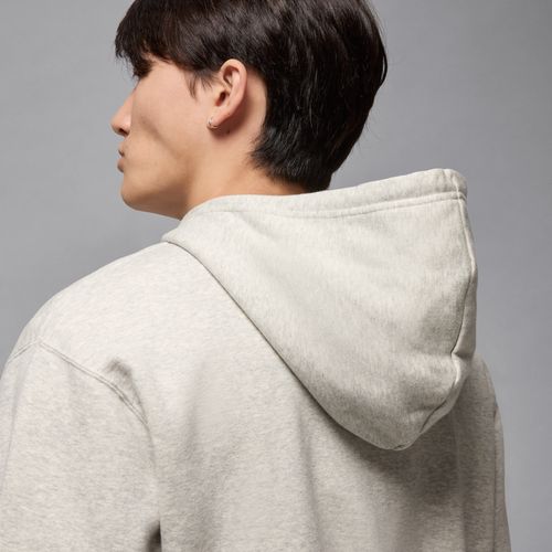 Jordan Brooklyn Zip Fleece Hoodie - Grey Heather