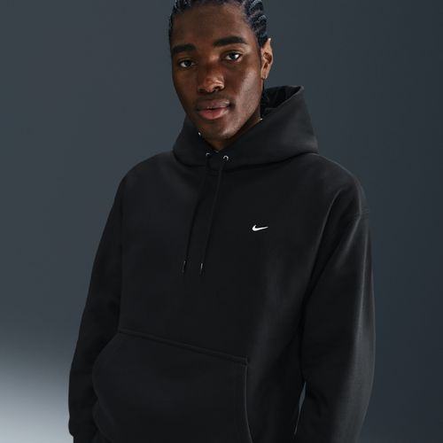 Nike Solo Swoosh Fleece Hoodie - Black