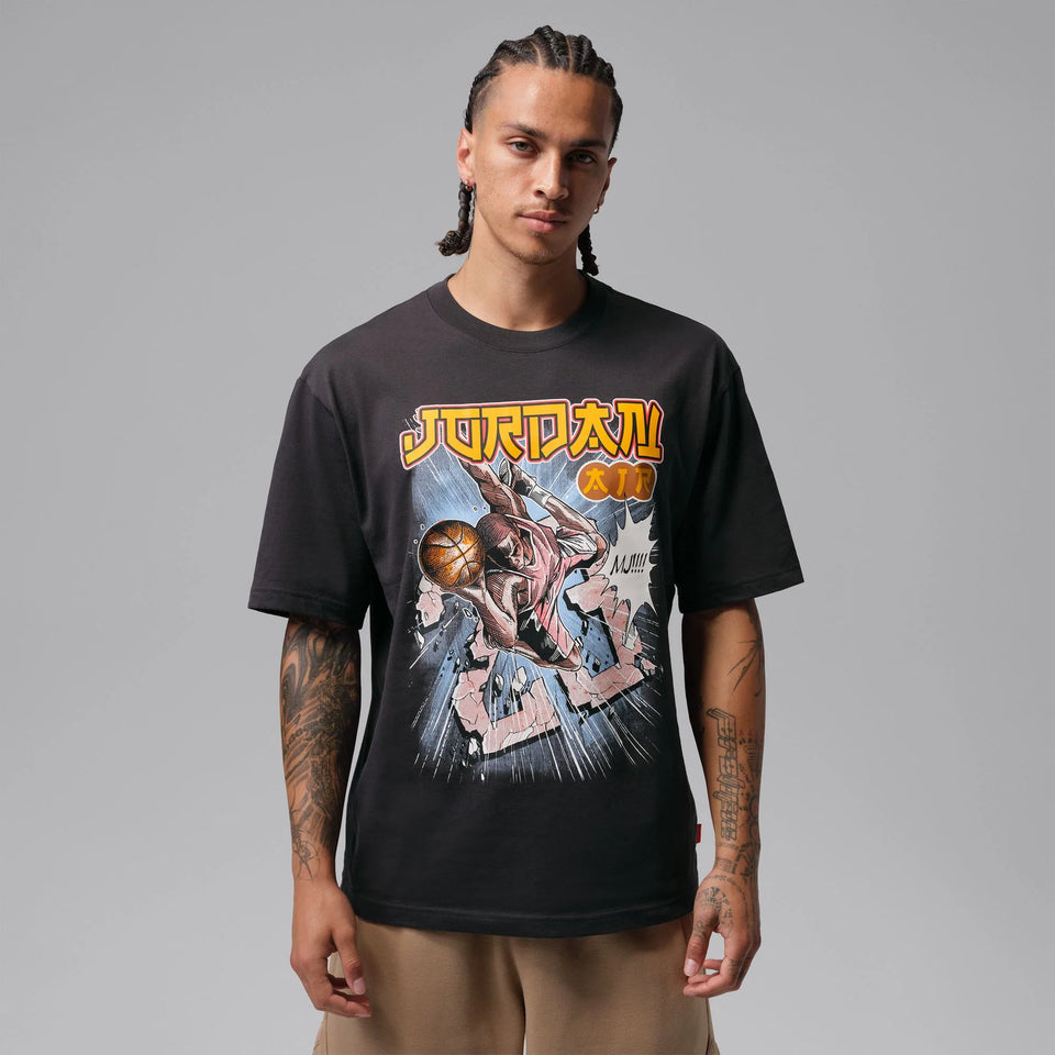 Jordan Comic Brooklyn T-shirt - Black