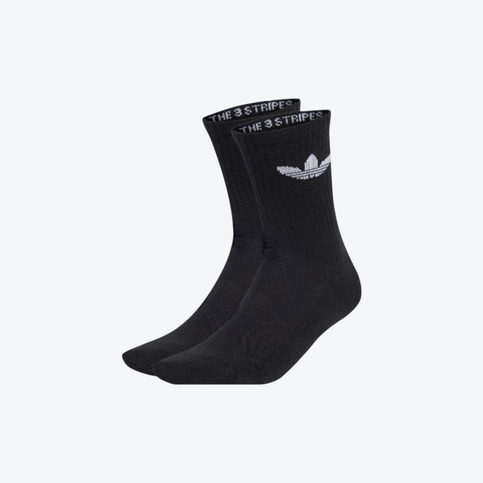 Adidas Trefoil Crew Socks (3 Paires)- Noir