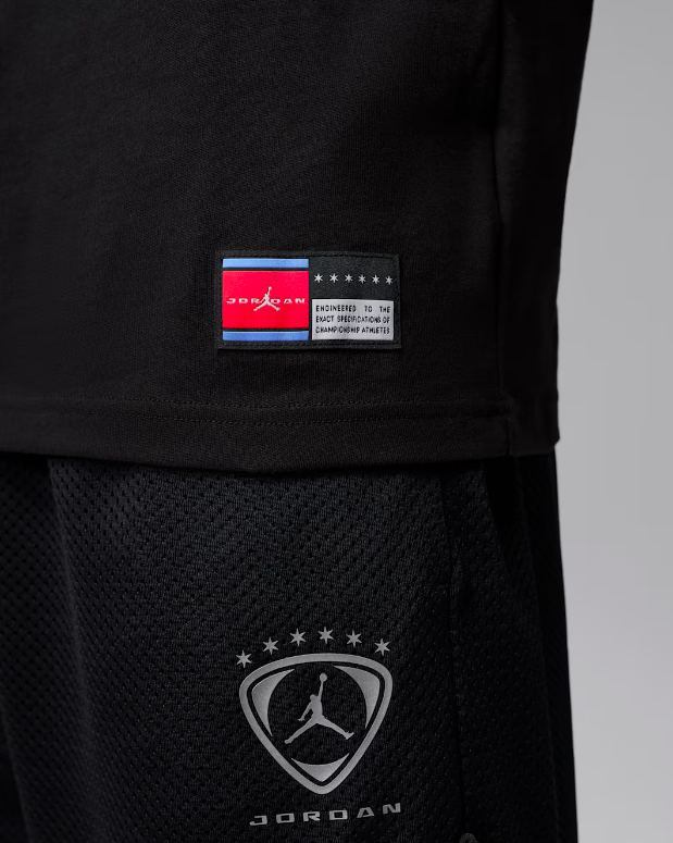 Jordan Brooklyn Graphic Tee - Black