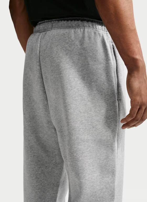 Nike Therma-FIT Brushed Open-Hem Basketball Pants - Ash Grey
