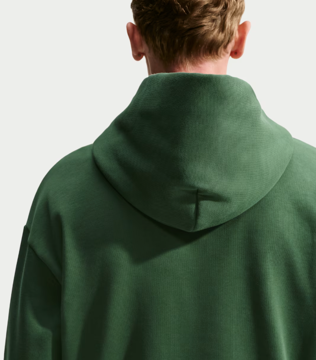 Nike Solo Swoosh Fleece Hoodie - Green Sail