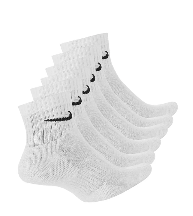 Nike Everyday Elevated 6 Pack Socks - Black HQ8021-902