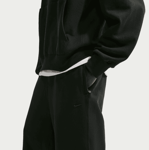 Nike NRG 560 Fleece  Cuffed Pants - Black