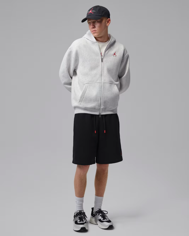 Jordan Brooklyn Fleece Hoodie - Ash