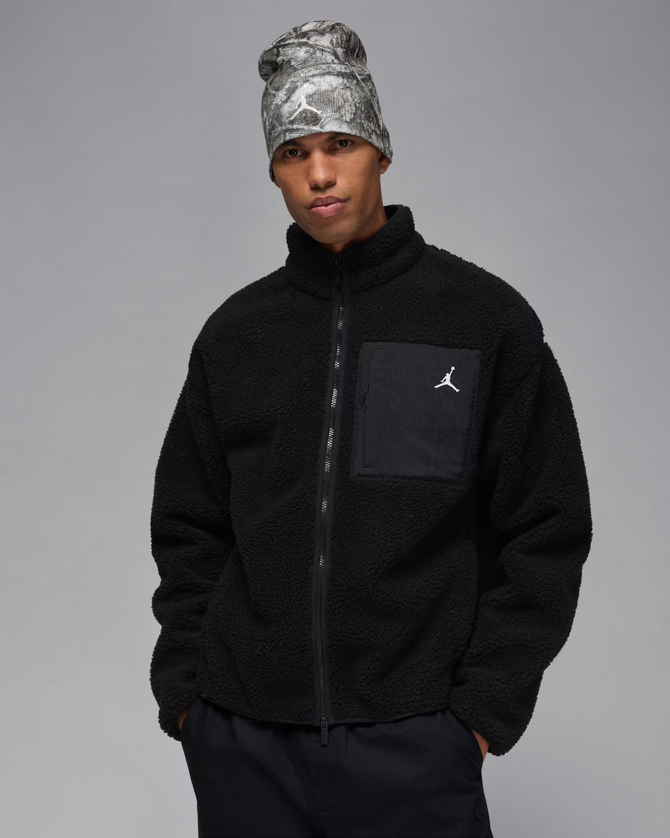 Jordan Flight Mountainside Faux Fur Jacket - Noir