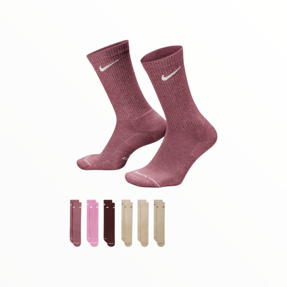 Nike Everyday Elevated 6 Pack Socks -  Multi HQ8021-910