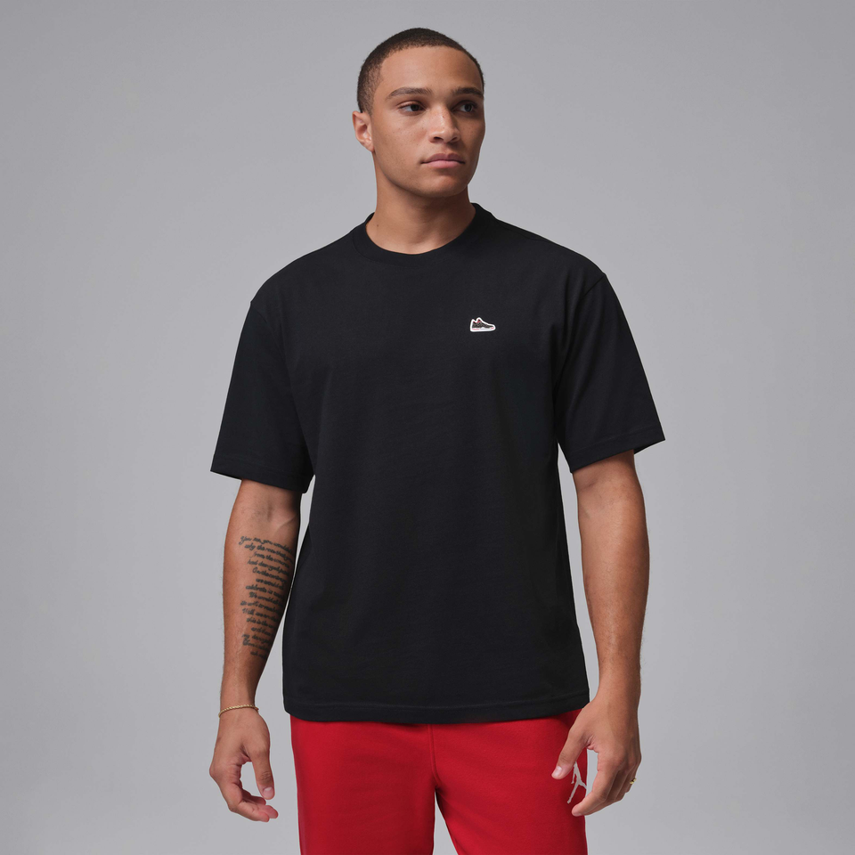 Jordan Sneaker Patch Tee - Black