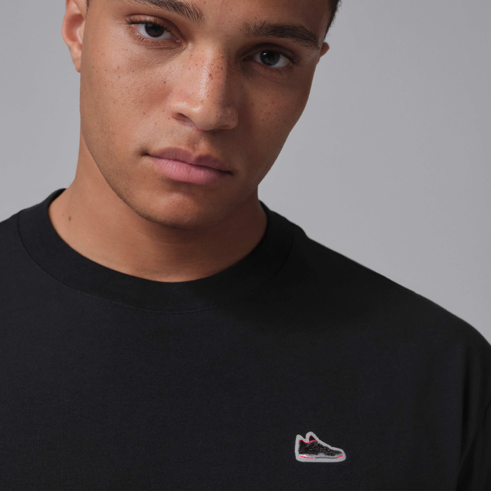 Jordan Sneaker Patch Tee - Black