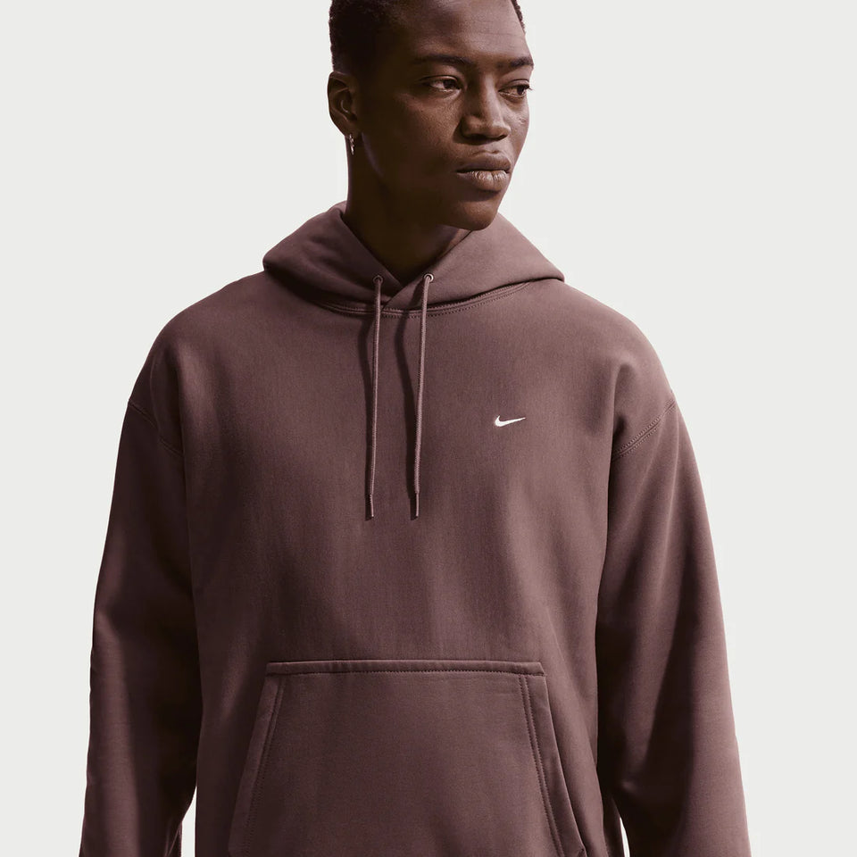 Nike Solo Swoosh Fleece Hoodie - Violet