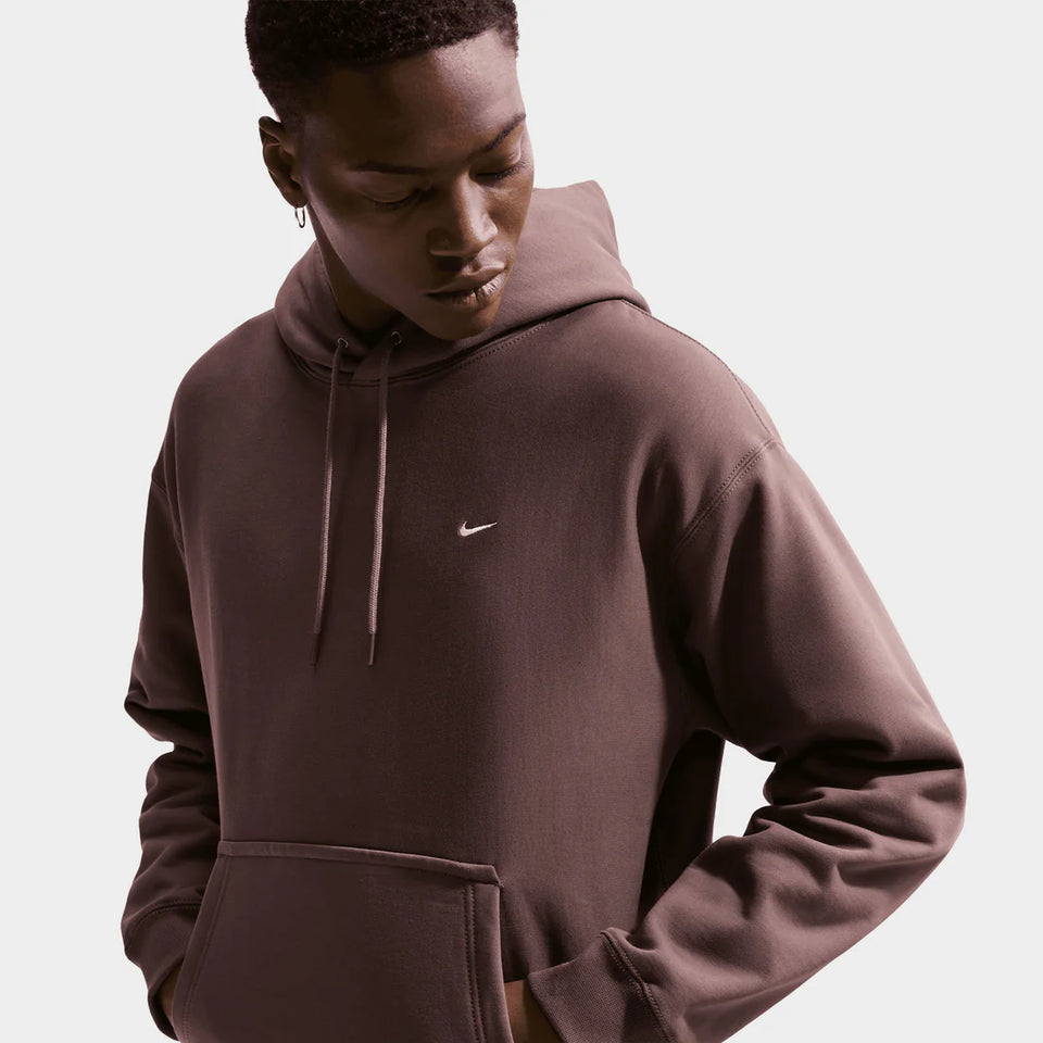 Nike Solo Swoosh Fleece Hoodie - Violet