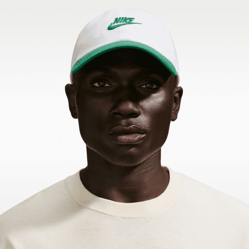 Nike Club Unstructured Club Cap - White Green