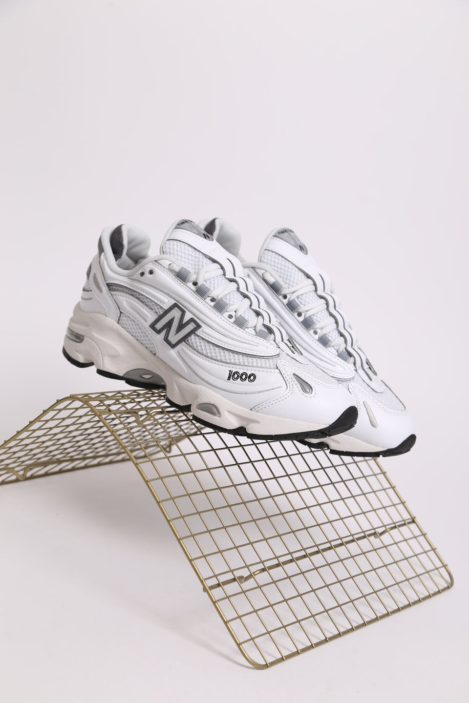 New Balance 1000 - White Silver