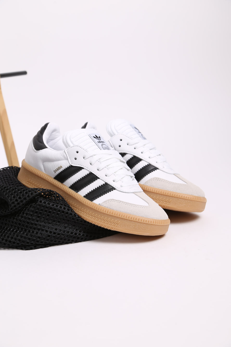 Adidas Samba XLG J - White Black Gum