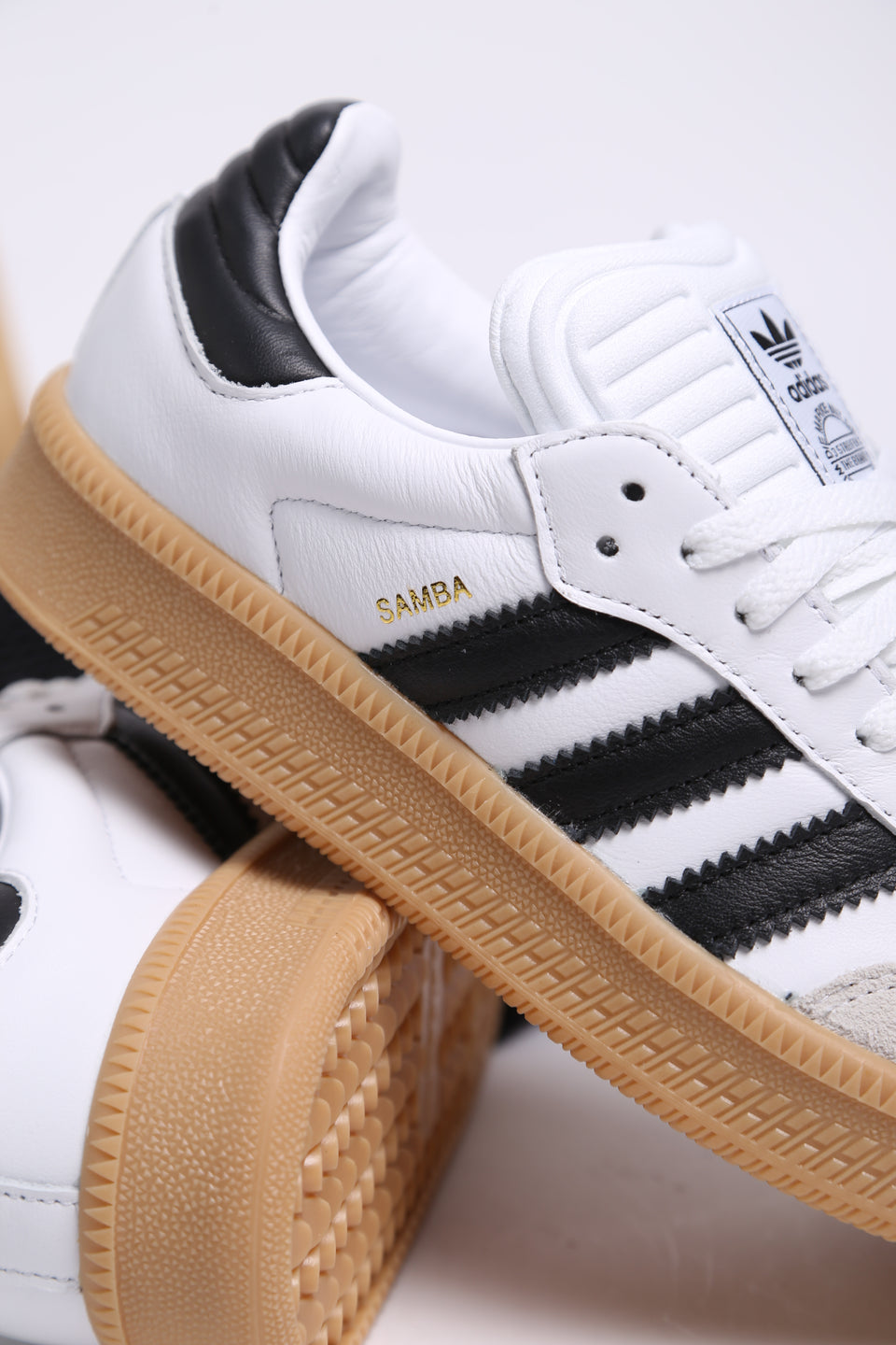 Adidas Samba XLG J - White Black Gum