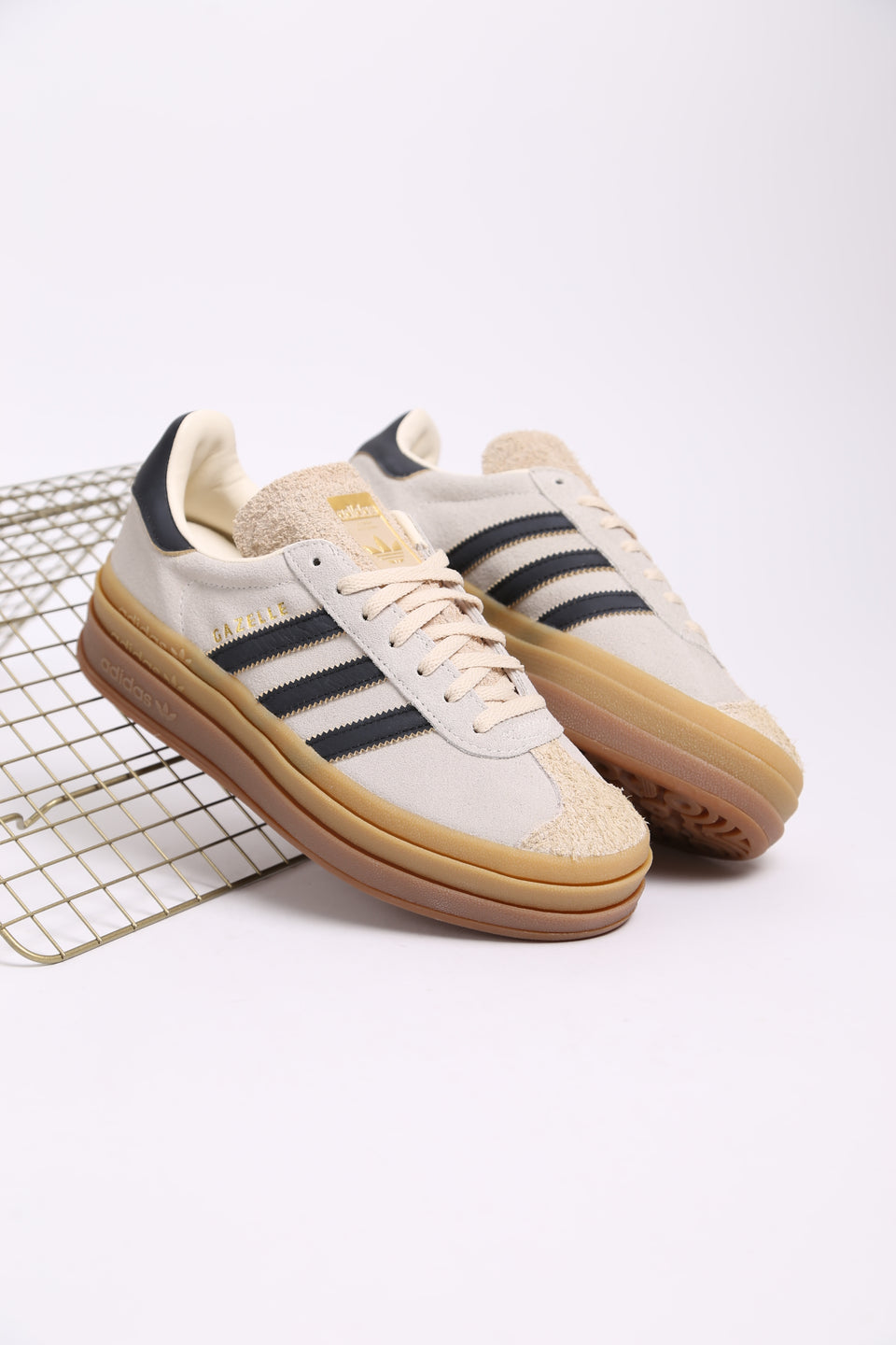 Adidas Gazelle Bold Femme - Cream White