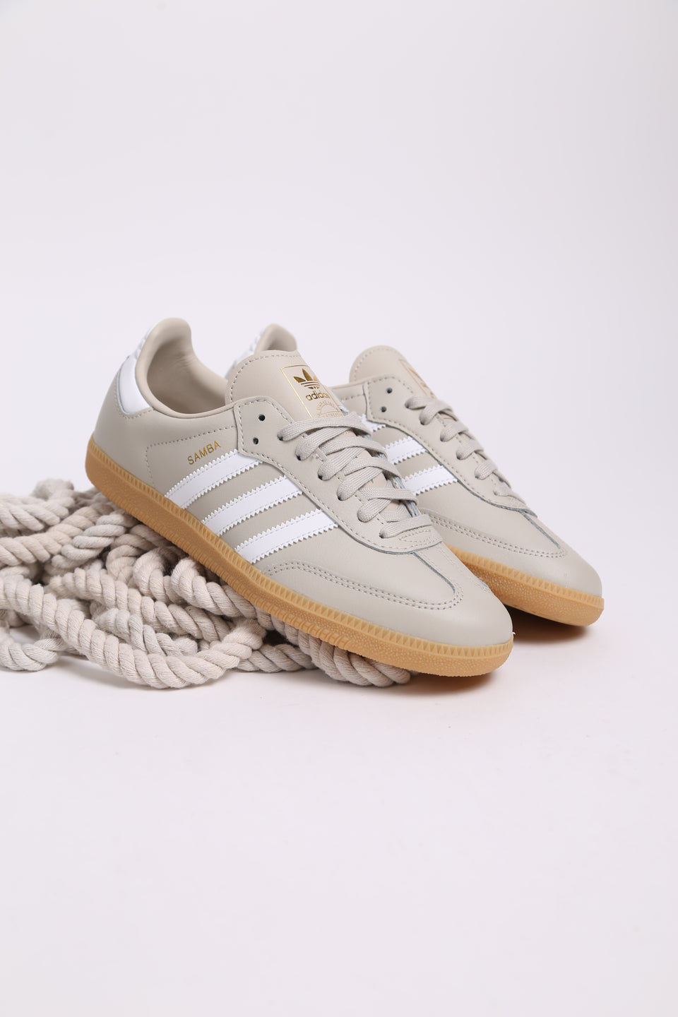 Adidas Samba OG J - Beige Gum