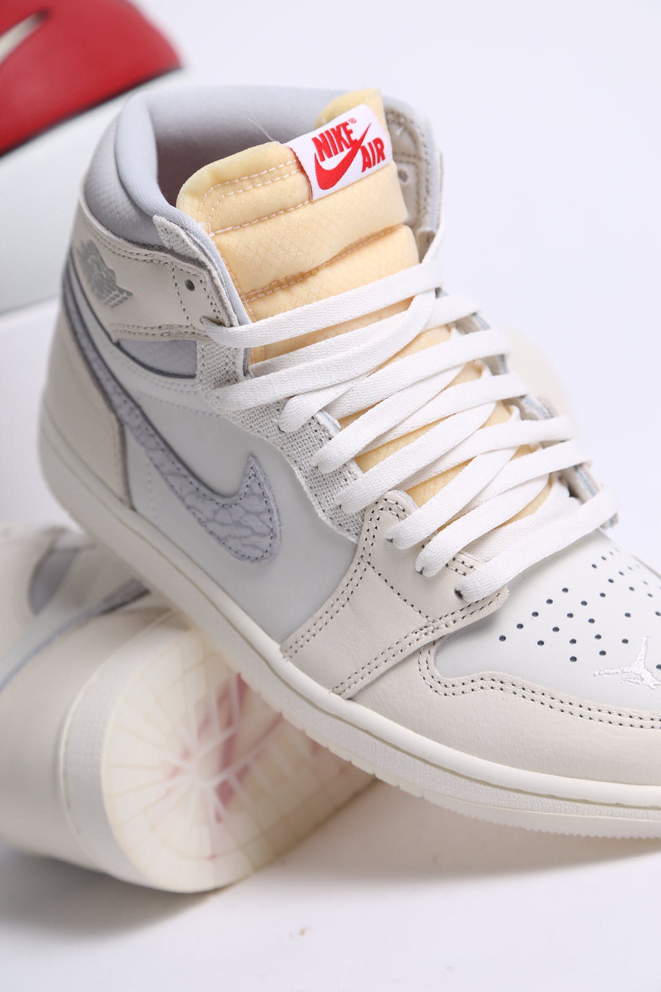 Air Jordan 1 OG Retro - Sail Elephant Print