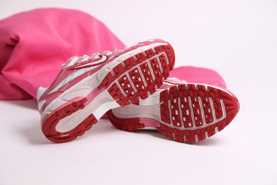 Nike P-6000 - White Silt Red Peony