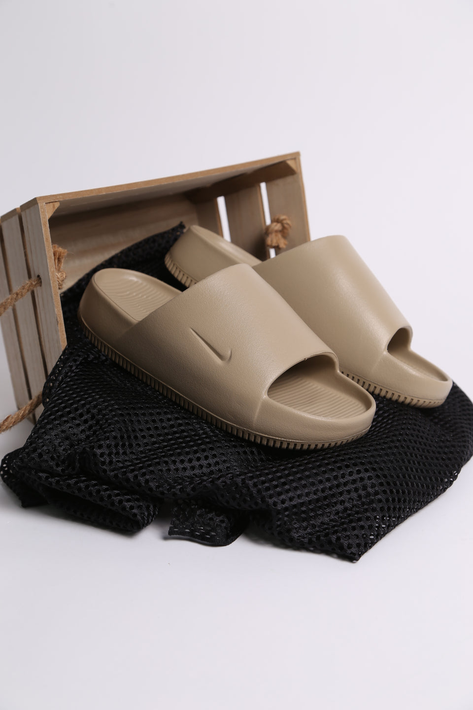 Nike Calm Slide - Tan