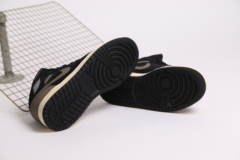 Air Jordan 1 Mid SE GS - Black Olive Grey