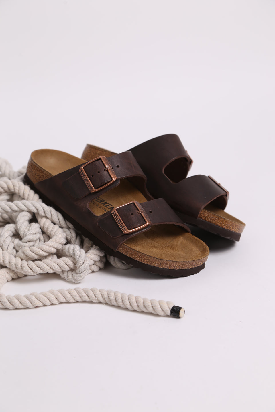 Birkenstock Arizona BS Narrow Fit - Habana Oiled Leather