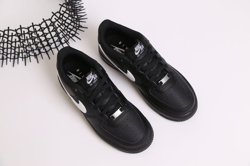 Nike Air Force 1 Tech GS - Ripstop Black