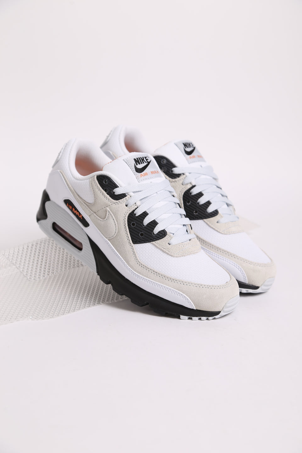 Nike Air Max 90 Homme - White Grey Black