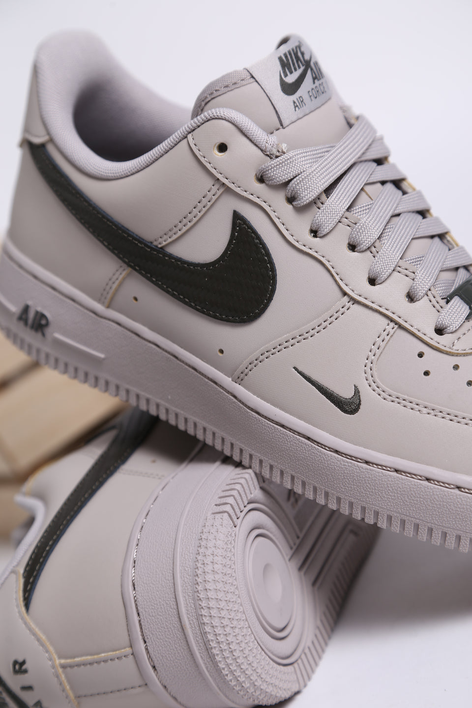 Nike Air Force 1 07' Homme - College Grey