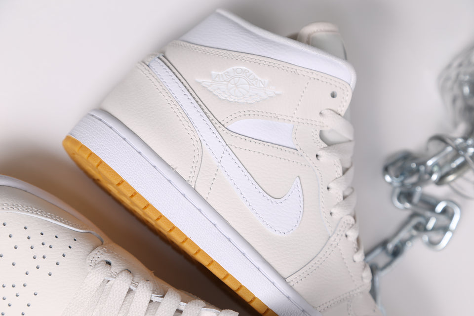 Air Jordan 1 Mid  Wmns - Phantom Gum