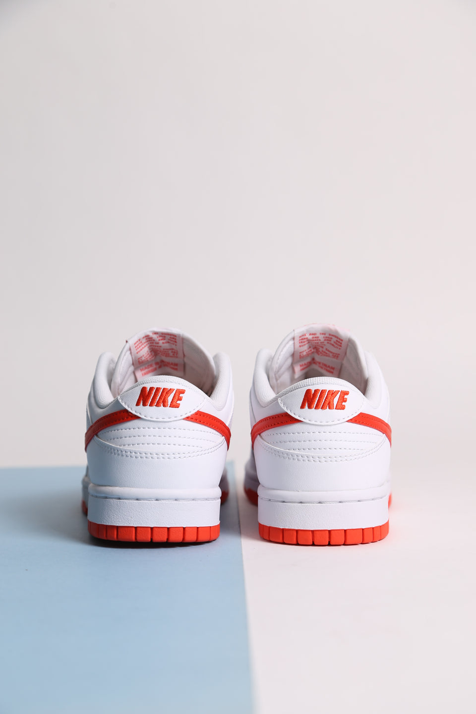 Nike Dunk Low Retro  - White Picante Red