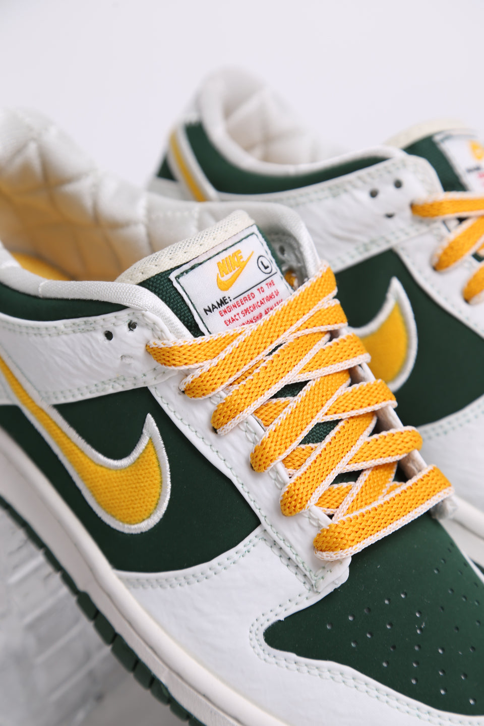 Nike Dunk Low LV8 Str GS - Sail Fir University Gold