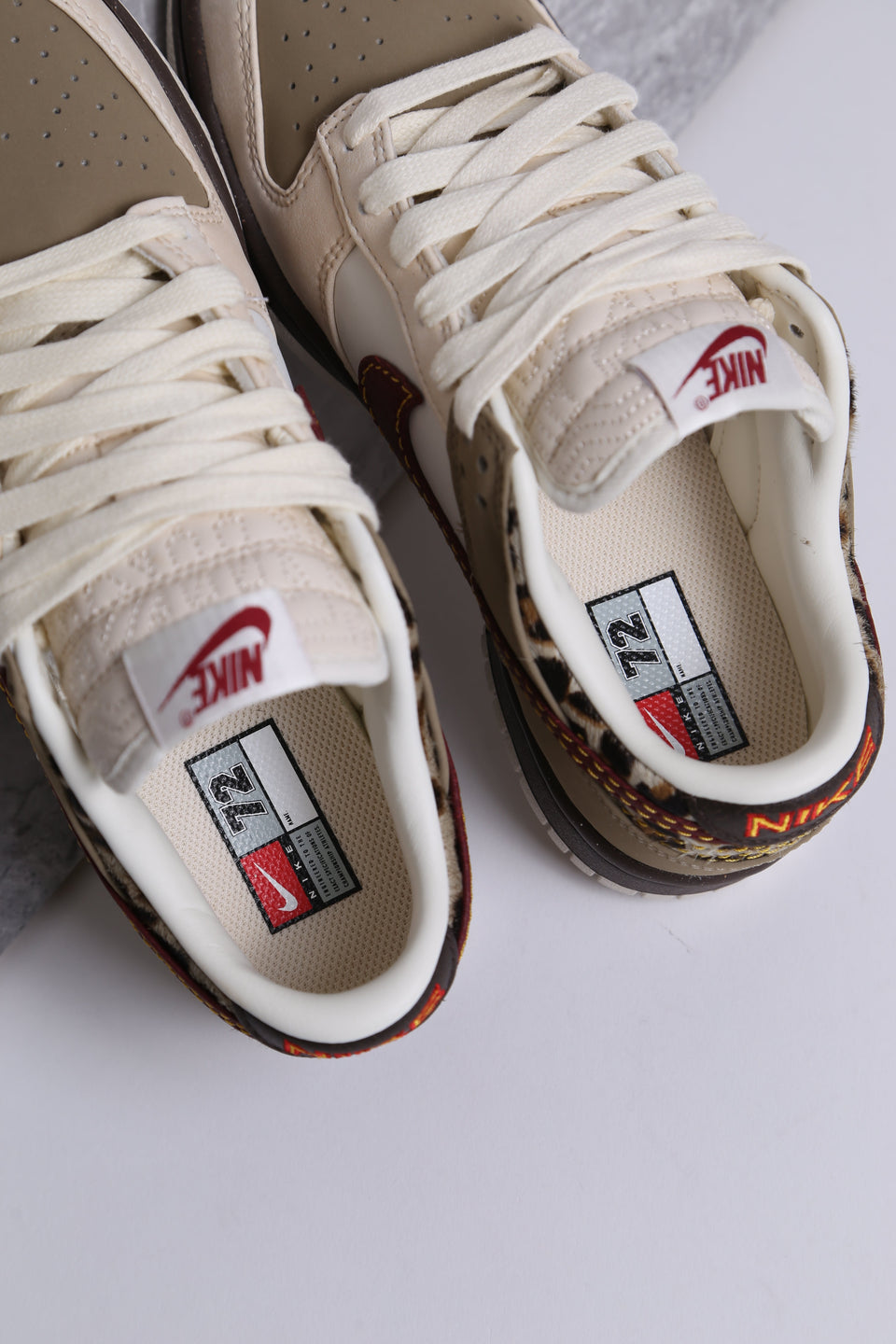 Nike Dunk Low Femme - Khaki Leopard