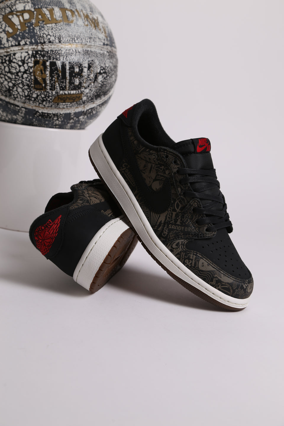 Air Jordan 1 Retro Low OG LS  - Laser