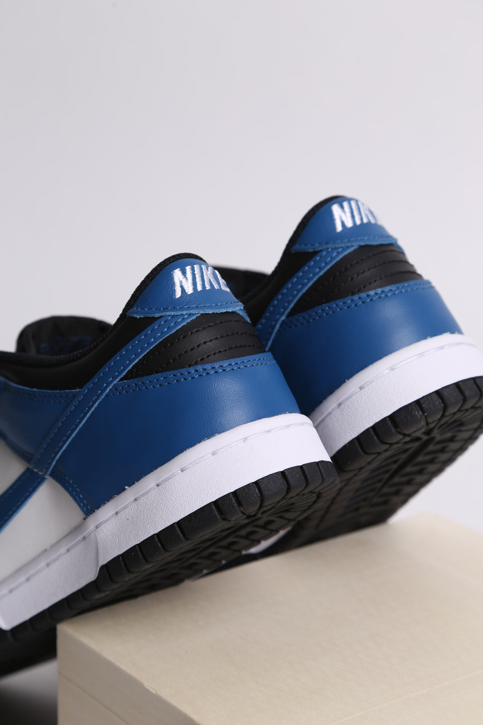 Nike Dunk Low (enfant à petit enfant) - Summit White Industrial Blue