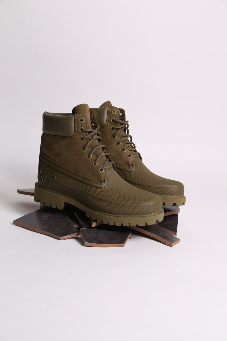 Timberland Heritage 6in WP Rubber Toe - Remix Green