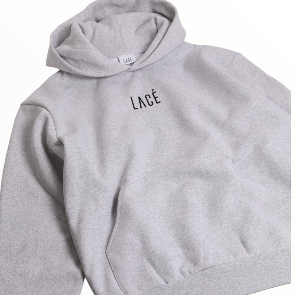 Lacé Classic Logo Heavyweight Hoodie - Atlhetic grey