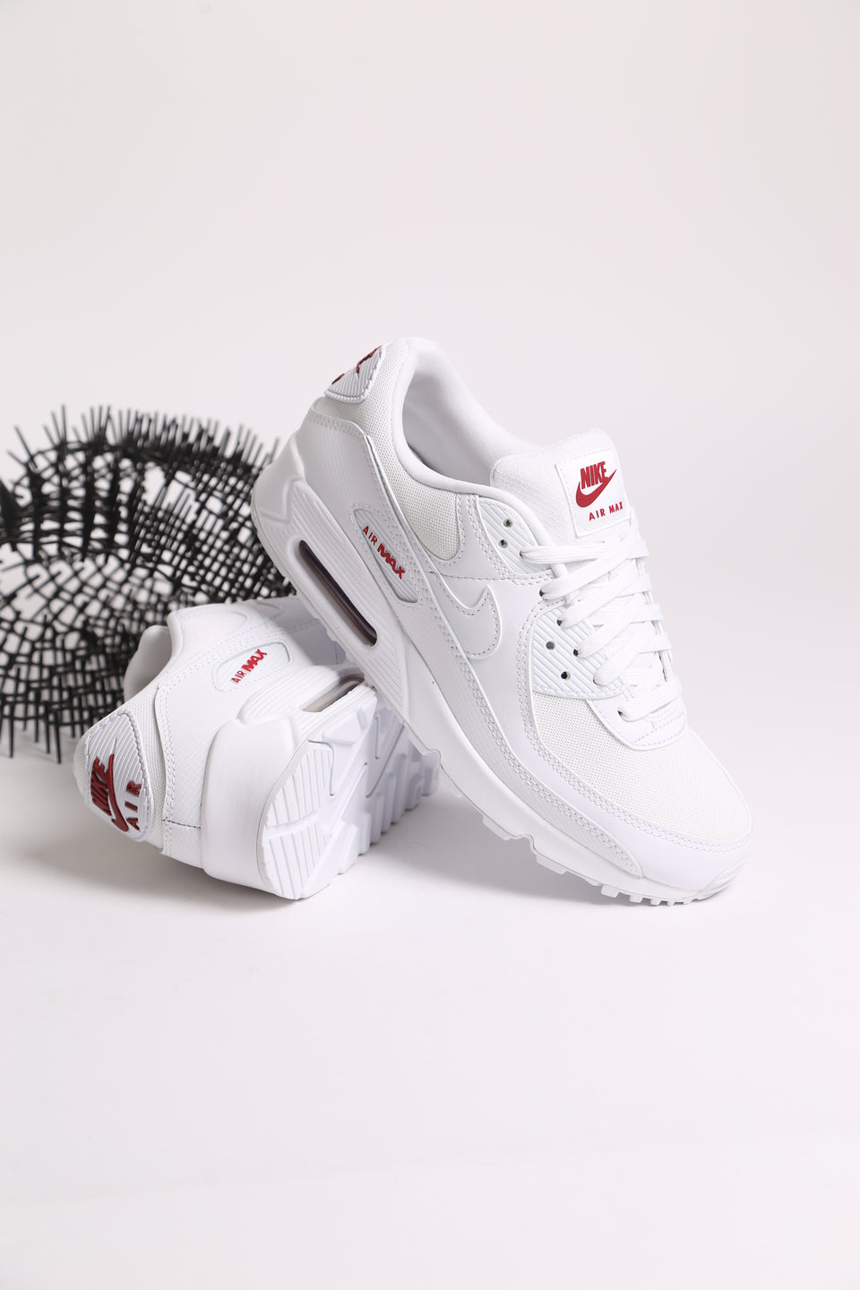 Nike Air Max 90 - White Tough Red