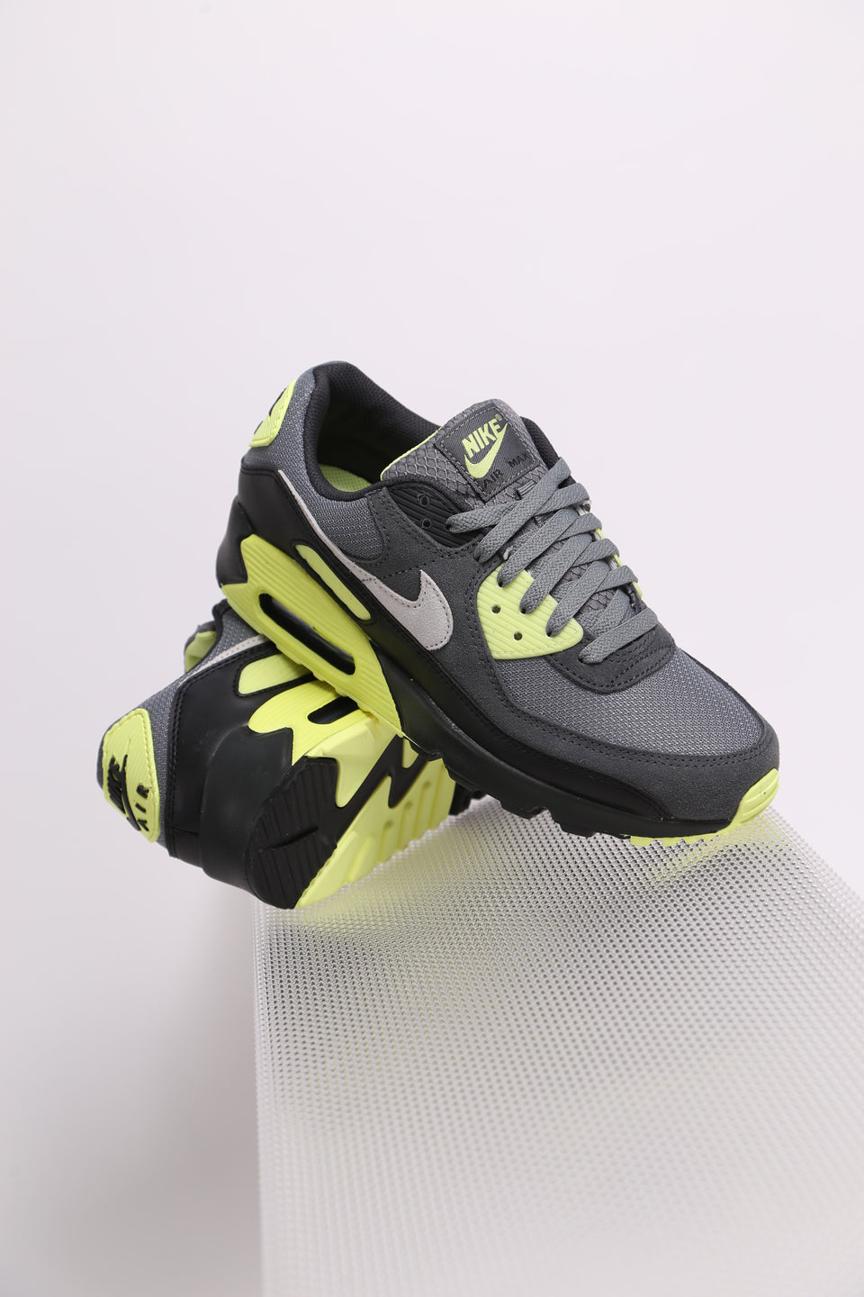 Nike Air Max 90 - Smoke Grey Light Lemon