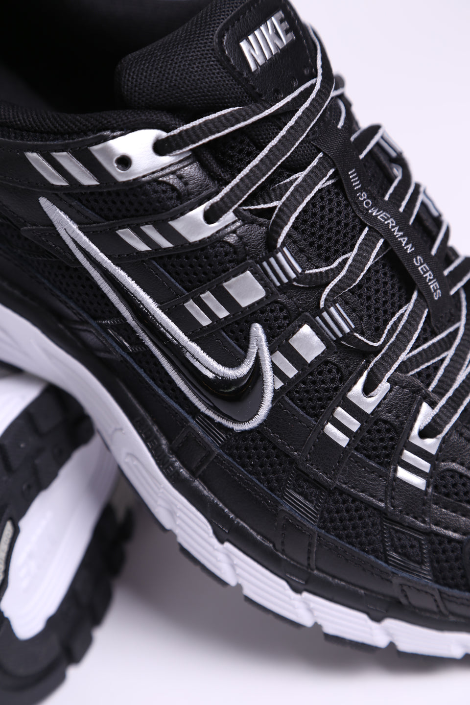 Nike P-6000 - Black White Metalic